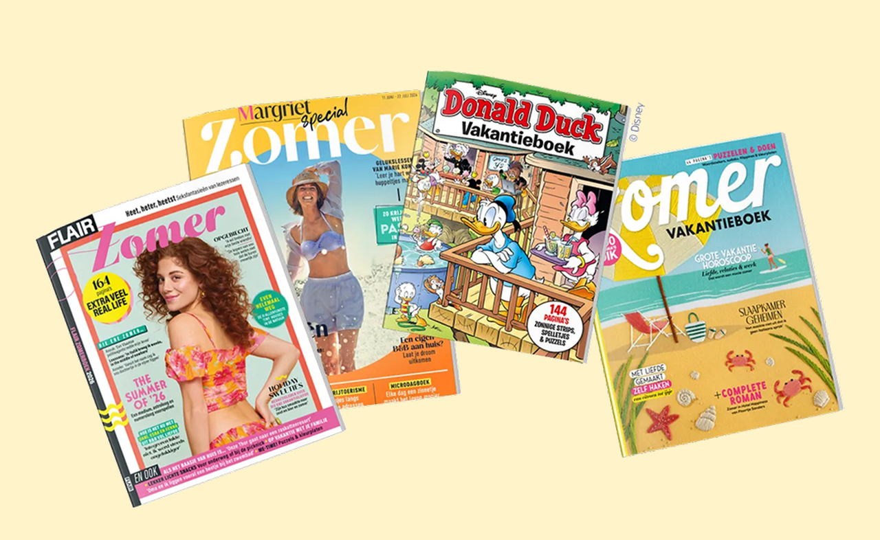 Shop je favoriete vakantieboek